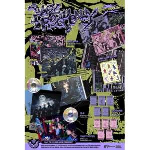 Lanzamiento Oficial de K-POP, 6º Mini Álbum [FREQUENCY], Versión con Libro de Fotos Suministro al por mayor favorito de los fanáticos de A o B - Product Image 2