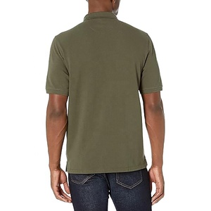 Men's New Design Casual Work T Shirts Quick Dry 100% Cotton Imported <b>3</b> Buttons Short Sleeve for Polo Shirts - Product Image 6