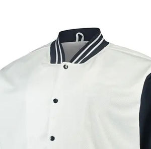 แจ็คเก็ตเบสบอลแบบมีโลโก้ OEM ผลิตตามสั่ง คุณภาพสูง ขายส่งสำหรับผู้ชาย แจ็คเก็ตแบบมีโลโก้ OEM ผลิตตามสั่ง - Product Image 4