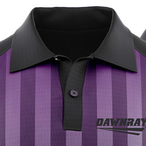 Men's Sublimated Polo <b>Shirt</b> Short Sleeve Moisture Wicking Regular Fit Geometric Print - Product Image 3