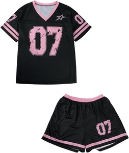 Fabricante de Conjuntos Deportivos de Malla de Poliéster Estampados al por Mayor - Product Image 2