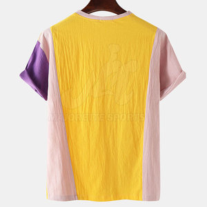 เสื้อยืดผู้ชายสั่งทำพิเศษ คุณภาพส่งออก ทรงทันสมัย เนื้อผ้าเบาสบาย สีสันติดทนนาน สำหรับผู้ชาย - Product Image 2