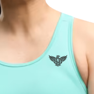 Soutien-gorge de sport dos nageur en maille pour femme, léger, séchage rapide, maintien moyen, pour entraînement, yoga, gym, fitness, extensible et respirant - Product Image 3