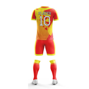 Soccer Uniform Sublimated Design Pattern Sportswear New Arrival Fully Customized Football Suit Rugby <b>Athletic</b> Adult Uniform - Product Image 6