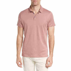Polo de Cuello Redondo Blanco de Primera Calidad, Unisex, para Bordar con Logotipo Personalizado, Camiseta Polo para Hombre - Product Image 4
