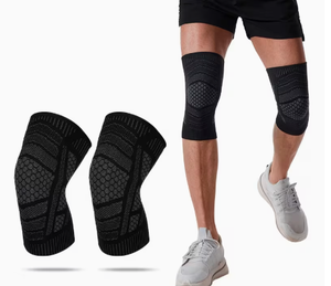 PROFIT SPORTS Manchon de compression respirant pour genou, néoprène 5,7 mm, antidérapant, haute résistance, pour la course, le fitness, l'entraînement, unisexe - Product Image 1