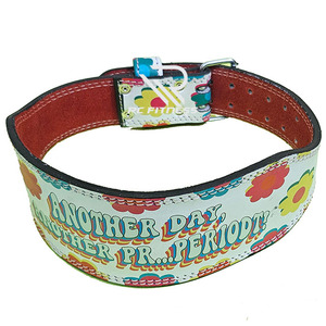 Ceinture de musculation en cuir véritable, robuste, pour entraînement de force, squat, soulevé de terre et exercices de musculation en salle de sport - Product Image 1