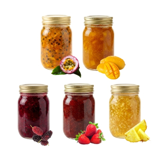 ISO Standard Vietnam Factory Hot Sale Low Price Deeply Sweet <b>Jam</b> Fruits In Plastic <b>Jar</b> - Product Image 1