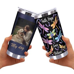 Gobelet isotherme en acier inoxydable 20 oz, personnalisable par sublimation, mug promotionnel - Product Image 1