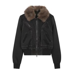 เสื้อแจ็คเก็ตวินเทจผ้าฟลีซทรงคลาสสิคแบบปกติ กันลม กันหด แขนยาว ซิปหน้า สไตล์สตรีทแวร์ - Product Image 5