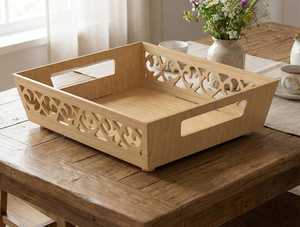 Cortador de Madera con Diseño Moderno y Creativo, Acabado con Corte Láser, Artístico y Único - Product Image 2