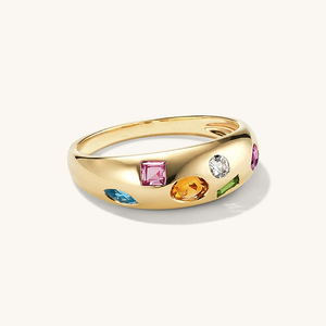 แหวนพลอยหยกหญิงวินเทจ - Product Image 2