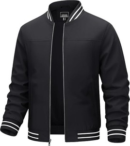 Blouson Bomber Coupe-Vent Homme en Gros – Vêtement Masculin Décontracté Streetwear Tendance – Blouson Aviateur Baseball - Product Image 3