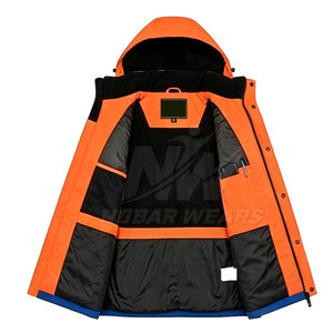 <b>Utility</b> <b>Men</b> Working <b>Jackets</b> Heavy Duty Industrial Workwear With Practical Storage For Construction Teams - Product Image 3