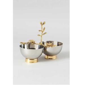 Tazón de Metal de Diseño Artesanal para Mezclar Ensaladas, Amasar, Servir Alimentos y Decorar el Hogar, Disponible a Precio de Mayoreo - Product Image 6