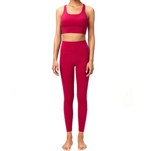 Conjunto de Yoga para Mujer de Primera Calidad, Cómodo, de Tela Delgada, de Alto Rendimiento, Ligero, Suave y Transpirable, Top Ventas en Ropa Deportiva - Product Image 1
