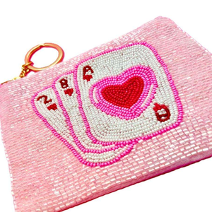 Pochette à monnaie vintage brodée de perles, style bohème, vente en gros de porte-monnaie perlés avec motifs faits main complexes - Product Image 6