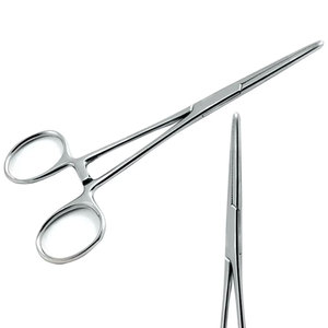 Ensemble de 2 pièces : Ciseaux Iris + Pince à moustiques droite, instruments chirurgicaux en acier inoxydable de qualité supérieure - Product Image 4