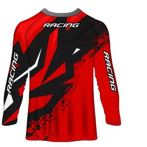 Maillot de course de moto pour adultes, impression par sublimation, motocross, best-seller, séchage rapide, 100% polyester avec design personnalisé - Product Image 2