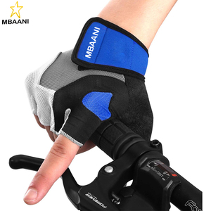 Gants de vélo à demi-doigts rembourrés de 5 mm - Product Image 6