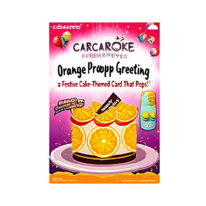 <b>Orange</b> Popup Greeting Card-a Festive Cake-Themed Card That Pops! - Product Image 2