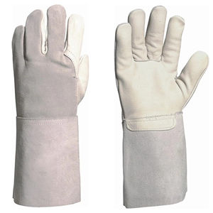 ถุงมือหนังสำหรับเชื่อมแบบทิก ทนไฟ สำหรับงานก่อสร้างและงานเชื่อม - Product Image 1