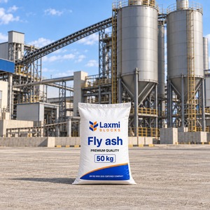 Poudre de cendres volantes tamisées pour la fabrication du ciment, la préparation du béton, la production de briques, les pavés, les travaux routiers, la stabilisation des sols - Product Image 1