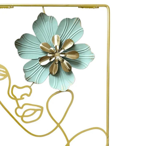 New Modern Metal Decorative Wall <b>Vase</b> Sculpture Use for Home/ Living Room Decorative with Manufacturing From India - Product Image 6