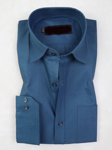 Camisa Elegante de Manga Larga para Hombre con Botones, Tejido Cómodo y Estilo Formal Clásico para Bodas - Product Image 1