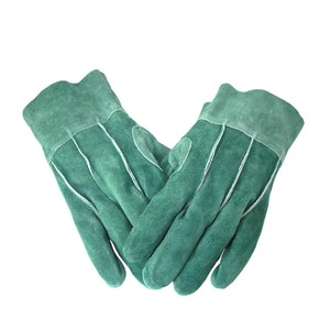 Gants de soudage haute performance pour travaux industriels lourds, protection supplémentaire, cuir de vachette, gants de travail. - Product Image 3