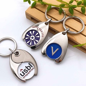 Hot Sale <b>Custom</b> Home Promotion <b>Key</b> <b>Ring</b> Keyring Supermarket Token Keychain Shopping Trolley Coin, Marktex - Product Image 5
