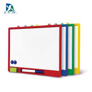 Pizarra de Borrado en Seco para Niños con Marco de Plástico Azul para Aprender y Dibujar - Product Image 5