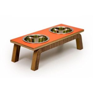 Classic Wooden Pet <b>Bowl</b> for Serving Pet Food Premium Quality <b>Bowl</b> - Product Image 2