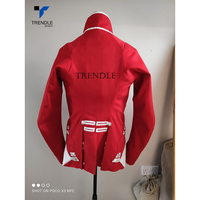 Kemeja Jaket Kanvas Musim Dingin Pria dengan Warna Kustom, Kancing Perak Tunggal, Kerah Berdiri, Gaya Inggris, Logo Depan