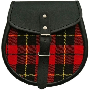 GNG IMPEX SZCO Supplies - Bolsa de Cuero y Piel Sintética con Diseño de Tartán Escocés Rojo, Hecha a Mano - Product Image 4