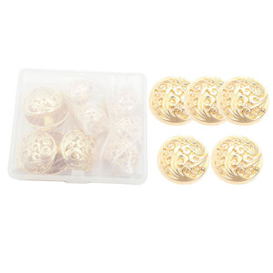 High Grade Stylish Finish With Strong Construction And Precise Details For Clothing Decoration Steel <b>Buttons</b> - Product Image 1