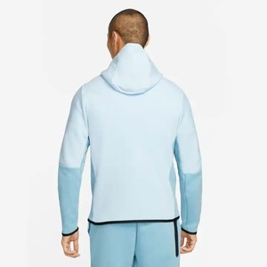 Survêtement de sport personnalisé pour homme et femme, automne, demi-zip, à capuche, coupe oversize, en maille, blanc rose, coton polyester - Product Image 6