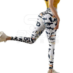 Leggings Deportivos Sublimados para Mujer, Poliéster y Spandex Premium, Cintura Alta, Ajuste Cómodo, Ropa Deportiva para Yoga y Ejercicio - Product Image 5