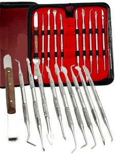 Herramientas de cera dental Angzhili: Kit de cuchillos para esculpir yeso y cera, instrumentos de escultura para laboratorio dental y dentistas - Product Image 3