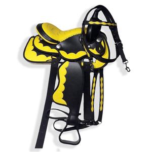 Selle Western de cheval de nouveau design en synthétique avec siège en cuir de couleur personnalisée en gros - Product Image 2