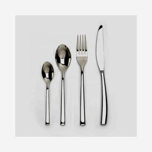 Ensemble de couverts en acier inoxydable à poignée martelée plaqué noir unique de haute qualité pour les décorations de maison et de mariage - Product Image 3