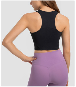 Fashionable Yoga Bra Cross Back Women Bra Sports Fitness Shockproof Sports Bra - Product Image 5
