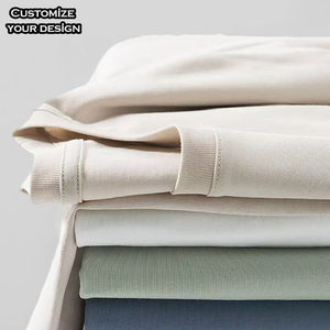 T-shirt personnalisé pour homme de grande taille, en coton 100% de haute qualité, poids lourd 230 g/m², imprimé et brodé, uni - Product Image 3