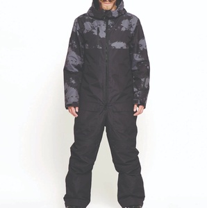 Traje de Esquí Personalizado Unisex de una Pieza, Traje de Nieve Cálido e Impermeable para Invierno con -Tex y para Tallas Grandes para Adultos - Product Image 1