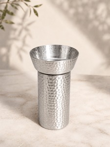 Quemador de incienso cilíndrico de tela con estampado de bocado ecuestre, con plato de carbón de acero inoxidable para resina de incienso Oud - Product Image 4