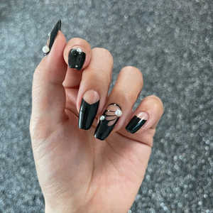 Pegatinas de Uñas de Gel de Calidad Profesional Coreanas 100% Reales, Aptas para Veganos, Libres de Crueldad Animal, No Tóxicas, Diseño de Mariposa, Manicura al por Mayor - Product Image 3