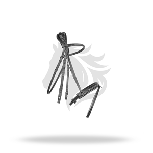 บังเหียนสำหรับขี่ม้าแบบเดรสสาจ ขนาดมาตรฐาน สำหรับการควบคุมม้าอย่างแม่นยำ - Product Image 1