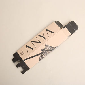 Custom Eco-Friendly Biodegradable Cosmetic Packaging <b>Box</b> Kraft Paper CMYK Printing Folding Soft <b>Box</b> for Cosmetic - Product Image 1