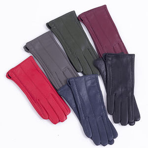 ถุงมือมอเตอร์ไซค์หนังแท้สำหรับมืออาชีพ แบบเต็มนิ้ว อุปกรณ์ขับขี่ ดีไซน์ใหม่ปี 2026 สำหรับผู้ชาย - Product Image 4