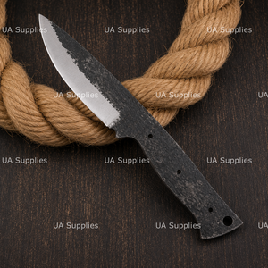 UA Supplies: Fabricación de Cuchillas de Acero OEM/ODM para Bricolaje, Cuchillas Semiterminadas de 0.5mm de Grosor y 8 Pulgadas de Longitud Total con Mango Personalizado - Product Image 2